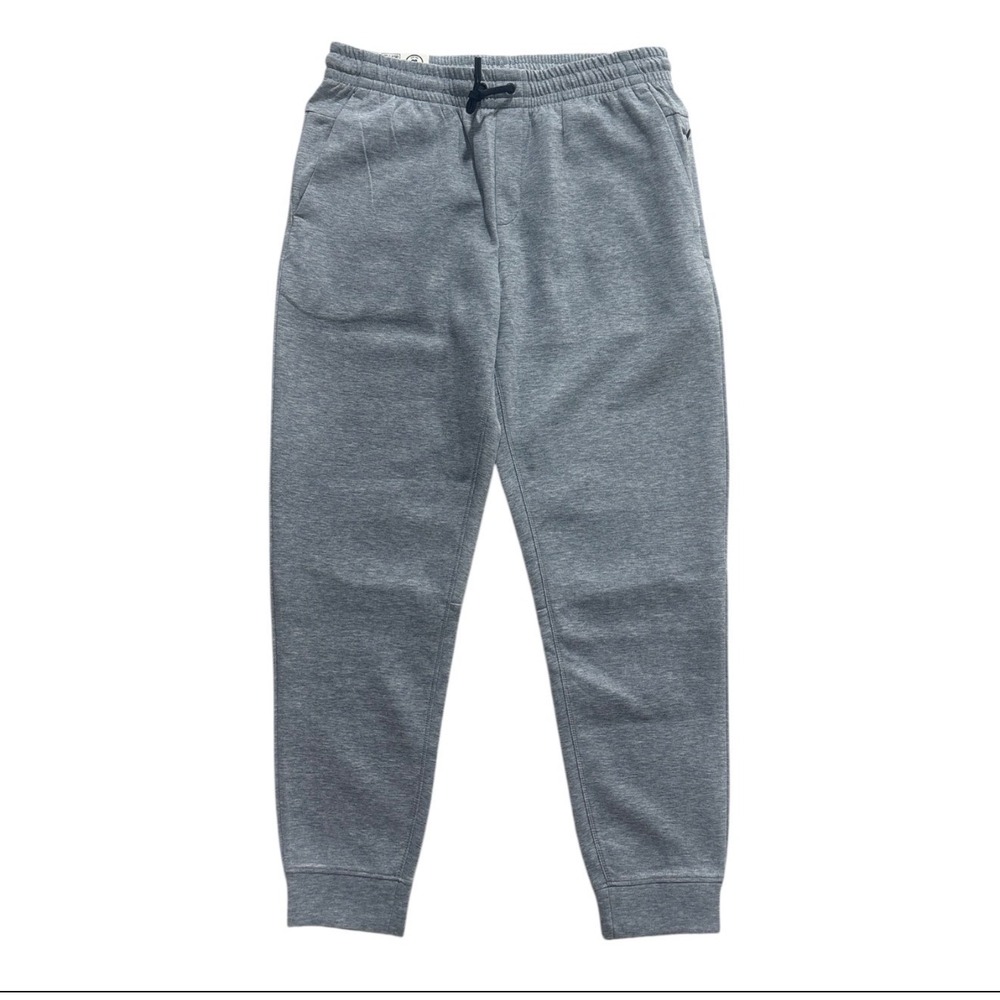 Member's Mark Mens Active Jogger Gray Double Knit‎ Stretch Pants XXL NEW